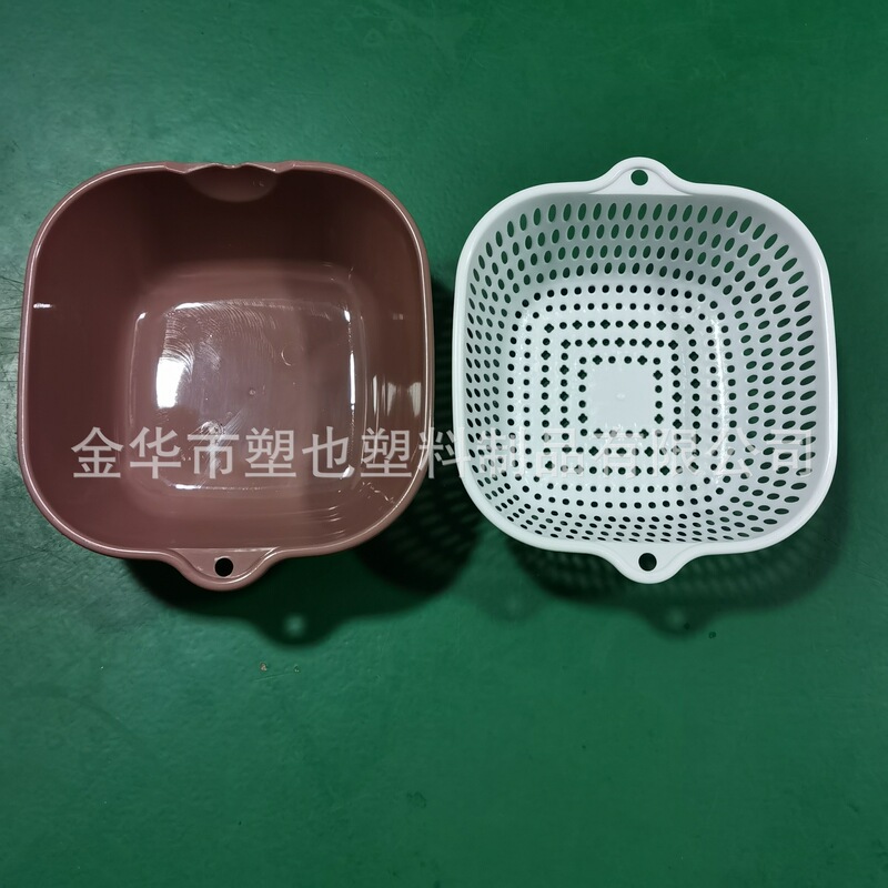 二重アスファルトバスケット洗濯バスケット二重野菜フィルターバスケット6点セット9点セット蓋付きキッチン好物工場代発|undefined