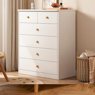 Drawer Cabinet Home Living Room Simple Modern Storage Cabinet Small Apartment Drawer Cabinet Floor Storage Cabinet Multi-storey Bedroom Heavy Wu