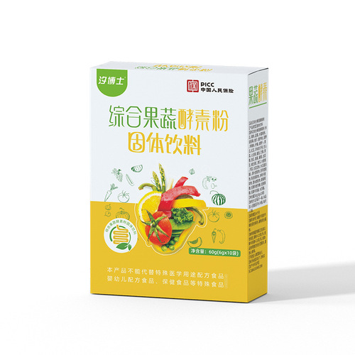 Compound fruit and vegetable enzyme meal, high-eating prebiotic enzyme powder, dietary fiber, plant fruit and vegetable enzyme powder