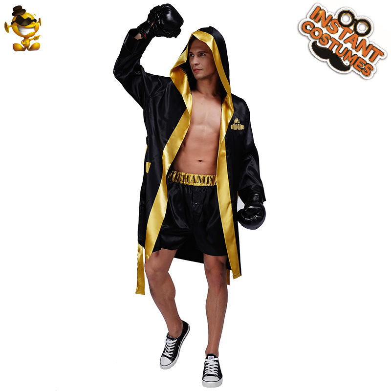 Europa y América de Halloween Cosplay boxeador traje de lucha traje de baile fiesta de Carnaval traje de fiesta