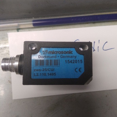 CD74XL75传感器zws-25/CU/L2.110.1495   MICROSONIC