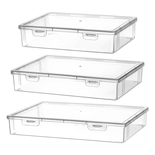 Transparent A4 file classification document storage box drawer storage box plastic office printing paper data organization