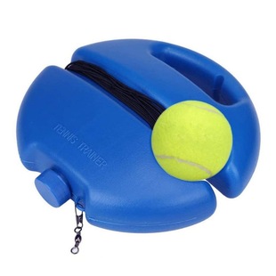 Tennis Racket Single Trainer Set with String Rebound Ultra-Light Aluminum Alloy Racket Outdoor Children's Tennis Trainer