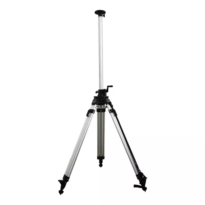 激光水平仪三脚架　扫平仪三脚架　重型2.4米高升降式三脚架