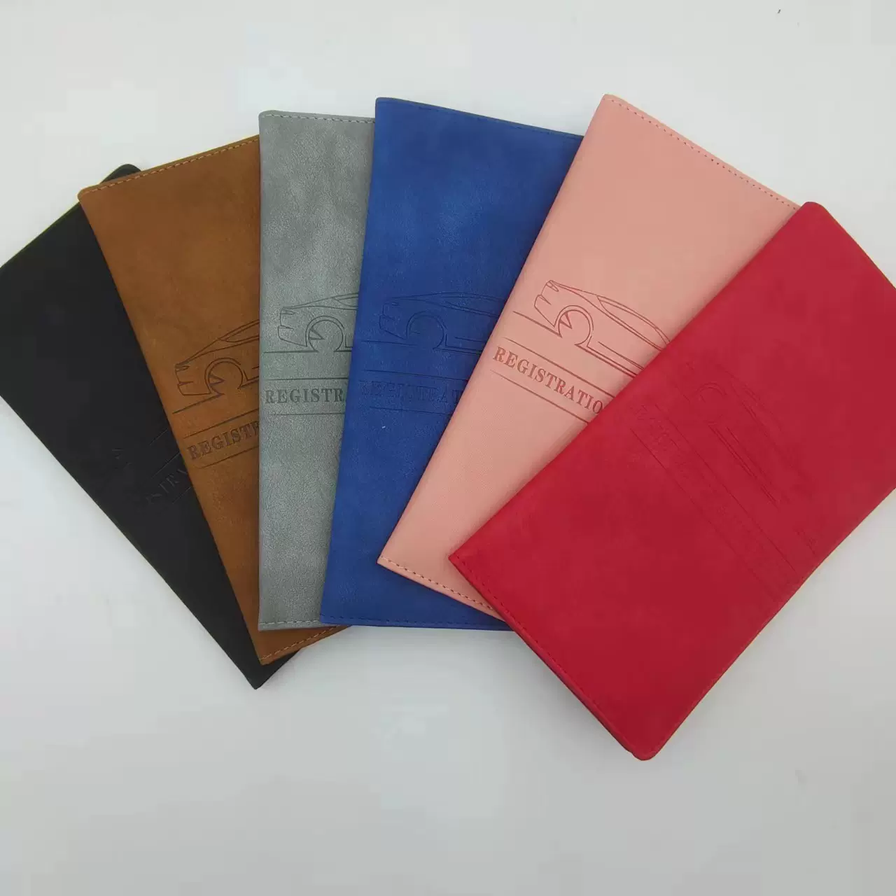 新款简约男女通用多功能汽车证件夹护照卡包跨境机票收纳卡包卡套