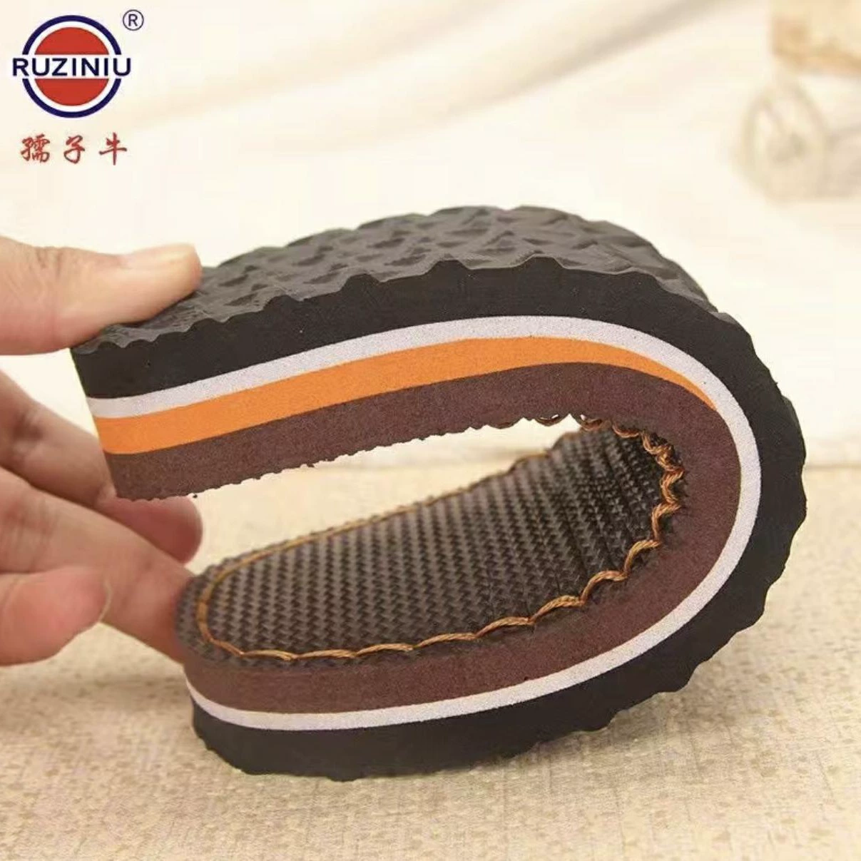 Xunzi Niu резиновая подошва Tenglong ручная тканая шерстяная обувь хлопчатобумажная губка подошва нескользящая и износостойкая подошва