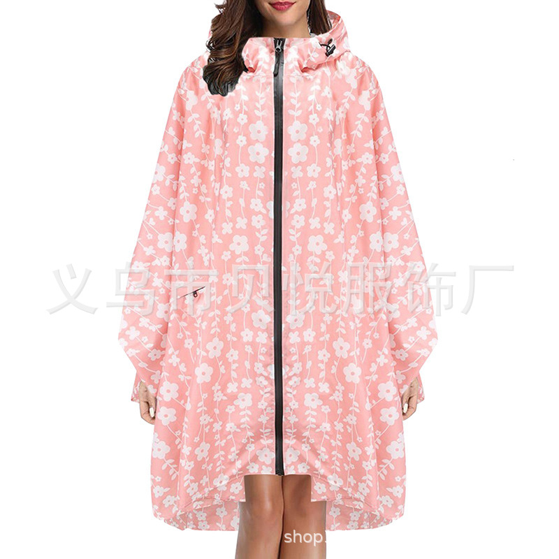 Poncho Impermeable Ligero Tipo Capa, Transpirable, para Ciclismo y Uso al Aire Libre image 33