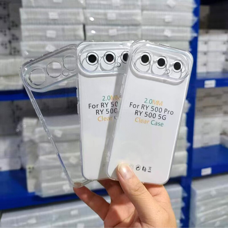 2.0mm Transparent Mobile Phone Case Suitable for Huawei Honor 500/X8. Anti-Fall and Durable Protective Cover Tpu Soft Case