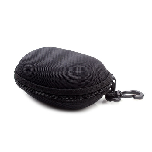 Hanging buckle foldable glasses box storage bag new black zipper buckle sunglasses sunglasses reading glasses box