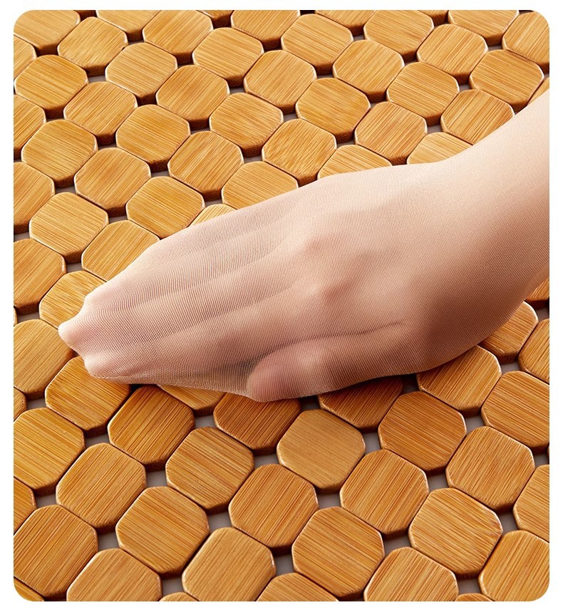 Car Seat Cushion Bamboo Mat Summer Cooling Pad Single Piece for Truck and Car Breathable Bamboo Mat Universal