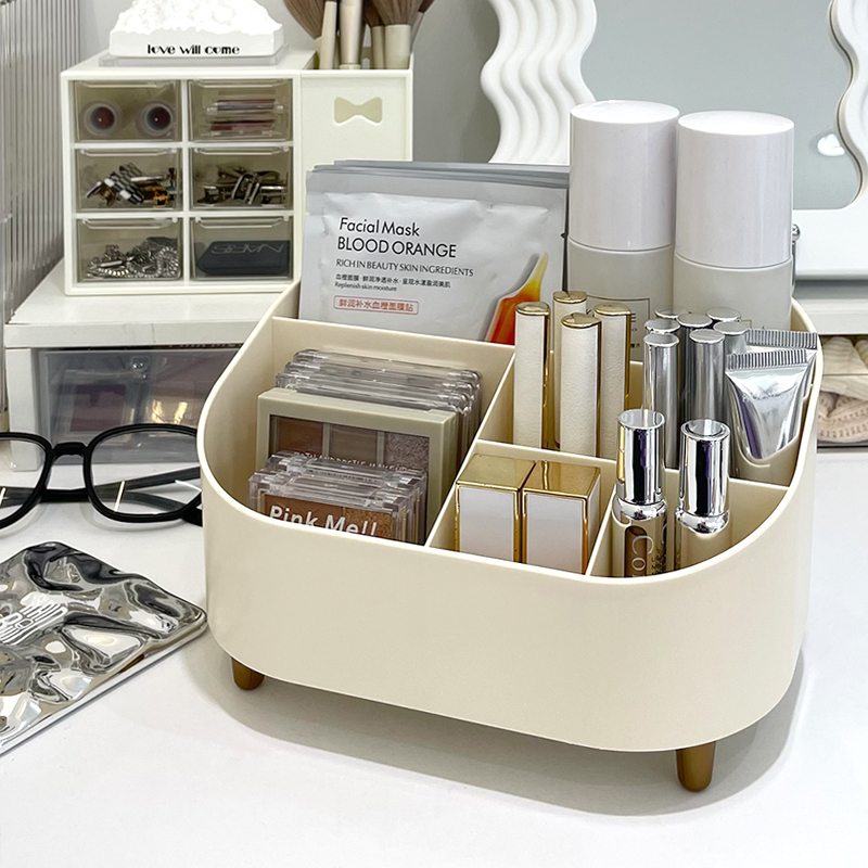 Large Table Storage Box for Makeup and Dressing Table Organization, Spacious and Stylish