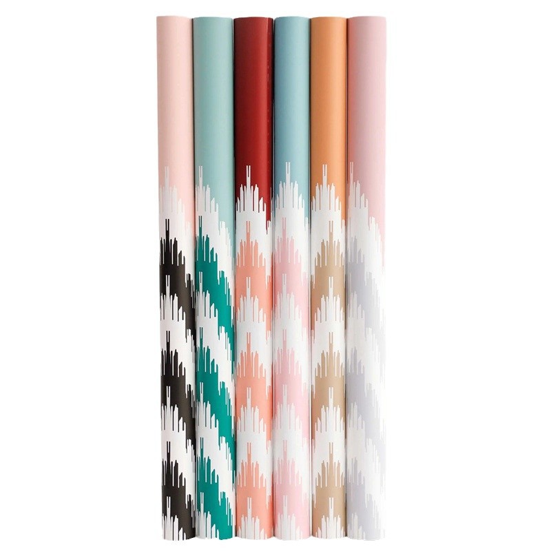 Fábrica de fiestas de flores nuevos productos floristas paquetes de papel de embalaje florista papel de embalaje de regalo florista