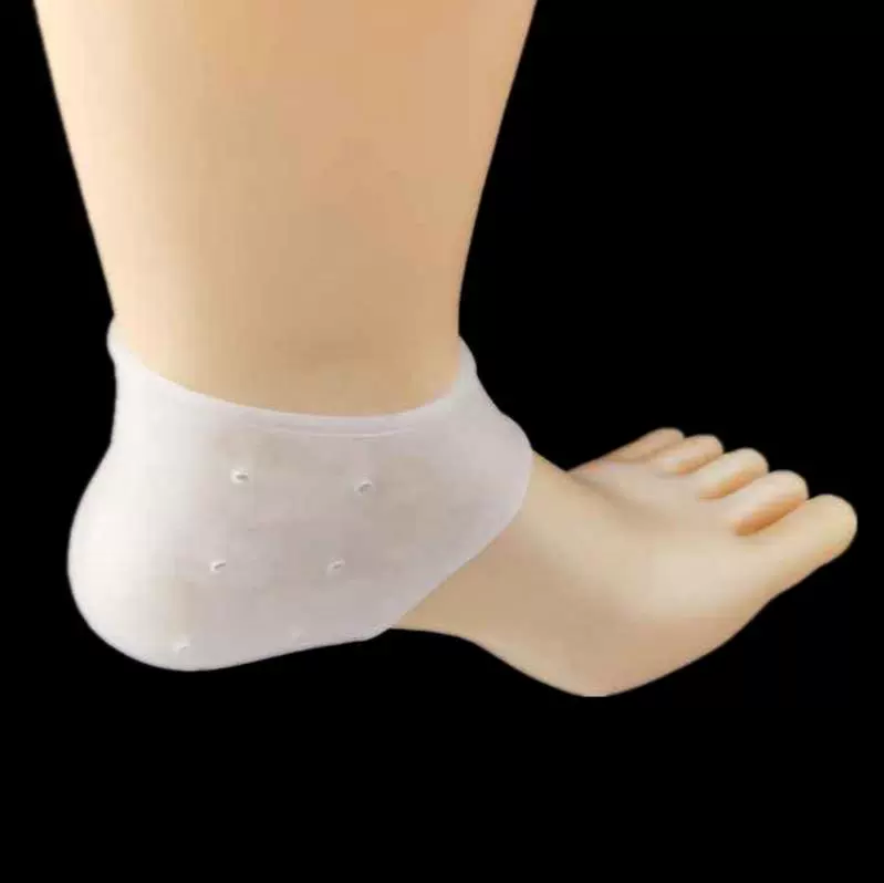 Силиконовый чехол каблука с отверстием мягкий защитный чехол каблука защитный чехол 38 г легкий