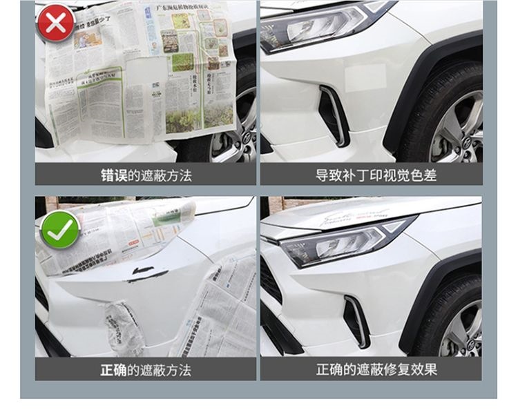 Car touch-up paint pen for repairing scratches, pearl white, rust-proof, available in black, silver, and gray
