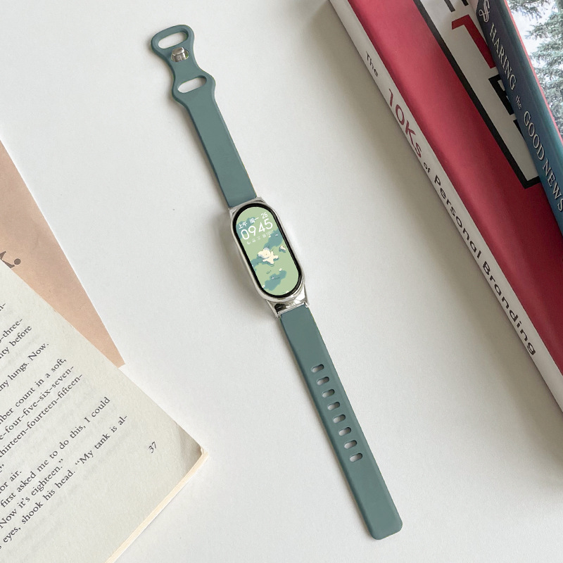 소나무 바늘 녹색 + 퀵 릴리스 버클