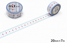 现货mt和纸胶带手帐胶带整卷MTEX1P96R定规尺子