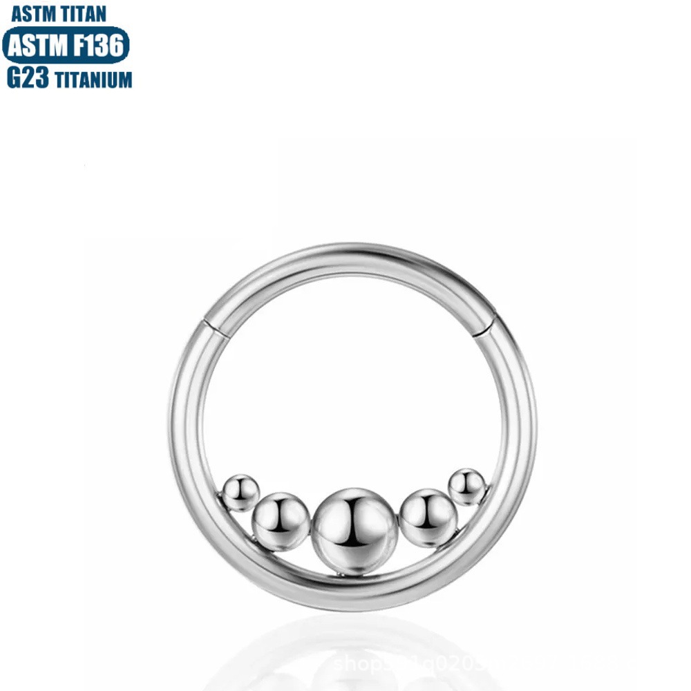 16G labret stud size and finish detail