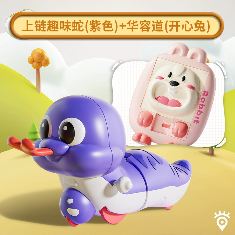 Заводная реалистичная игрушка для ползания, 2 года