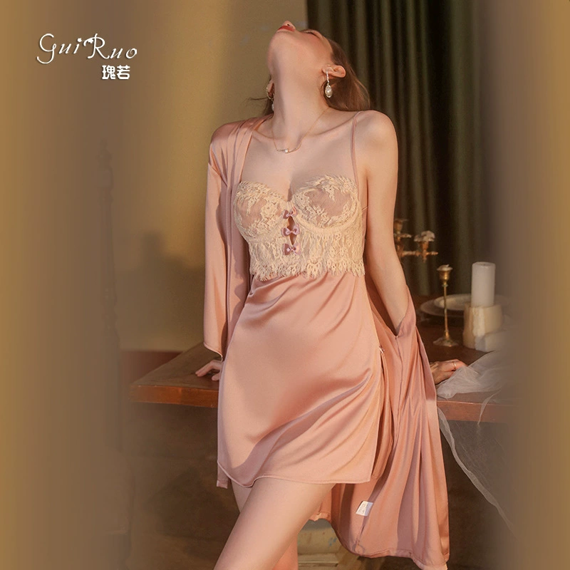瑰若 Sexy pijama, silk set, lifting effect