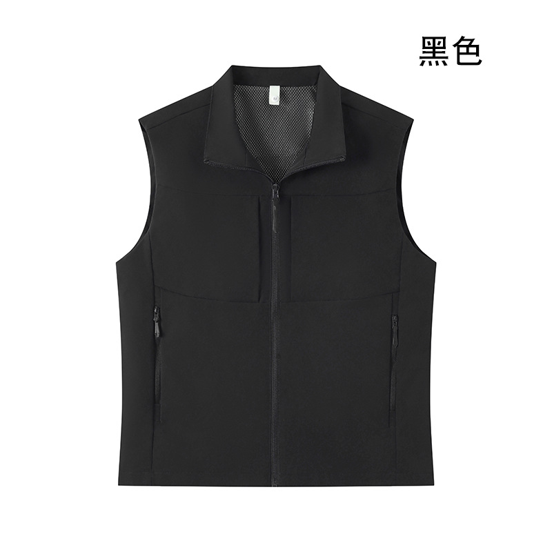 Primavera y otoño fotografía de montaña chaleco de pesca clip de caballo hombre chaleco al aire libre multi-bolsillo chaleco personalizado