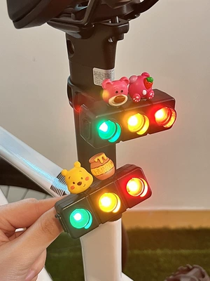 lights, rechargeable, cute crayon elephant | Tail light