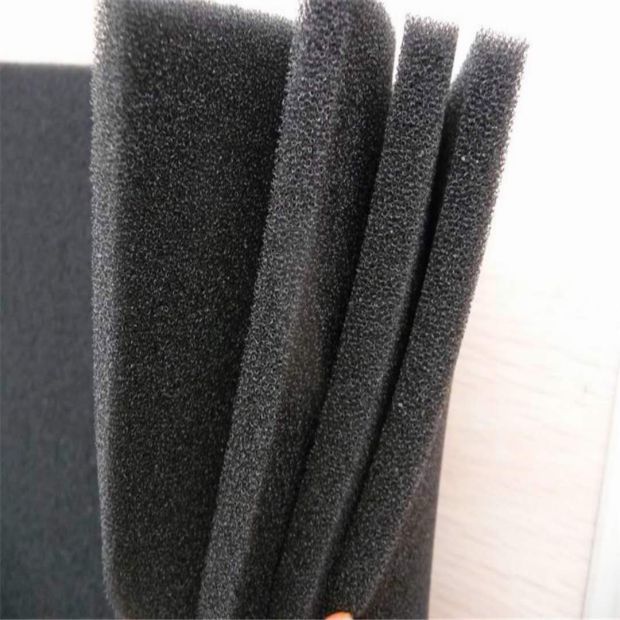 吸油烟机蜂窝状海绵体过滤棉 除尘除味黑色吸烟仪活性炭过滤海绵