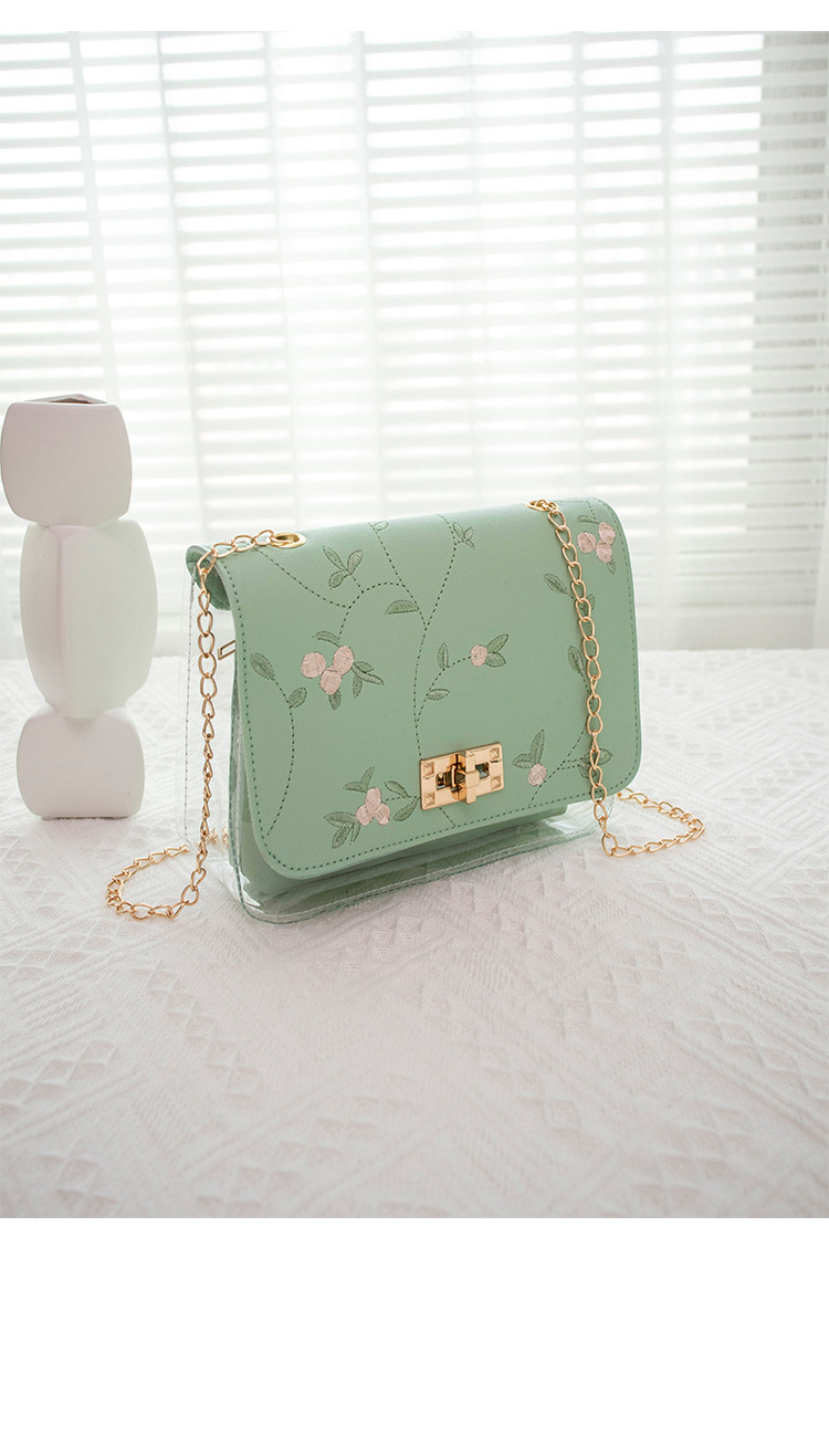 All Seasons Season Women'S Gender Streetwear Style Square Shape Women's All Seasons Pu Leather Streetwear Shoulder Bag