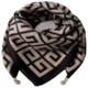 New 65.65 Magnetic Buckle Scarf Women's Square Scarf Winter Lazy Pendant Ins Scarf Scarf Decorative Fashion All-match