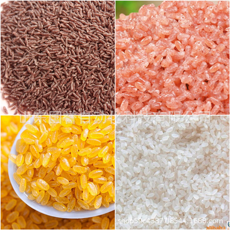 膨化玉米营养强化大米生产线 人造大米米紫薯米生产设备机器