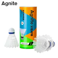 Angnite F2211 нейлон бадминтон 3 шт в трубке стабильные соревнования Обучение Гусиное Перо Бадминтон оптом
