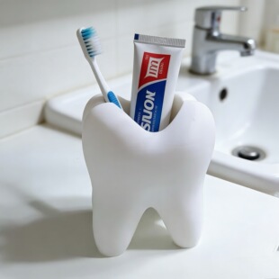 �羳����R�dTooth-shaped pen holder 3D��ӡ������ˢ��