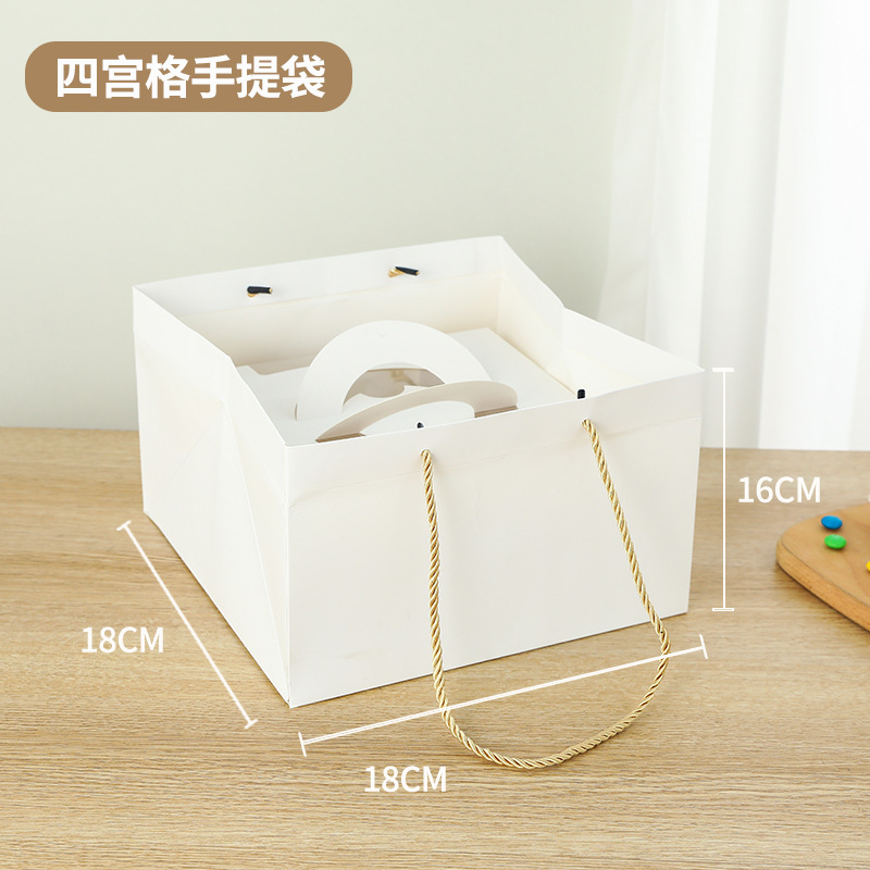 Caja de postre de Jiugong Ge alta caja de pasteles transparentes, pasteles de luna, yemas de huevo, caja de embalaje al por mayor.