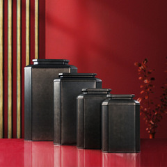 Large Capacity Tea Can Iron Can with Malleable Iron Seal, Loose Leaf Tea Iron Box, Gift Box with Iron Can and Handbag