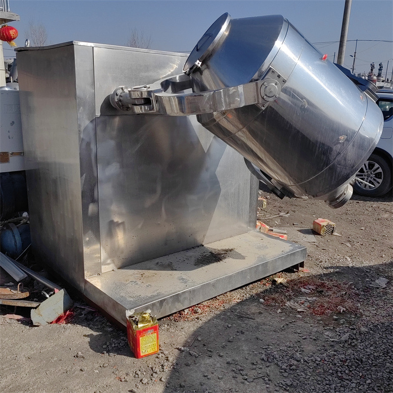 转让不锈钢三维混合机 二手颗粒混合设备 颗粒混合设备