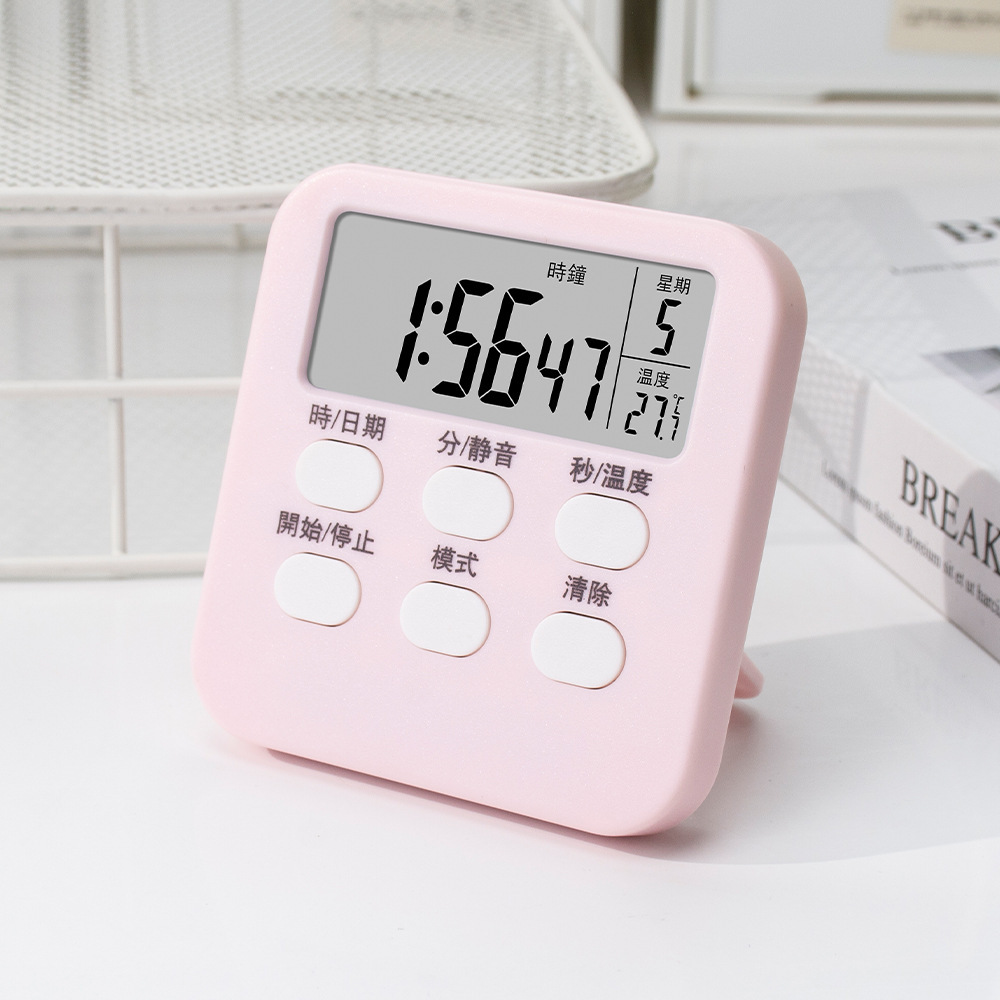 2210 Pink [Upgraded Temperature/Day of Week]