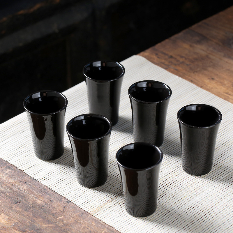 厂家供应陶瓷白酒杯 黄酒杯 20ml烈酒杯 批发