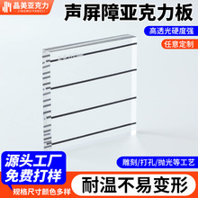 江苏声屏障亚克力板透明亚克力板隔音墙全封闭声屏障金属板隔声