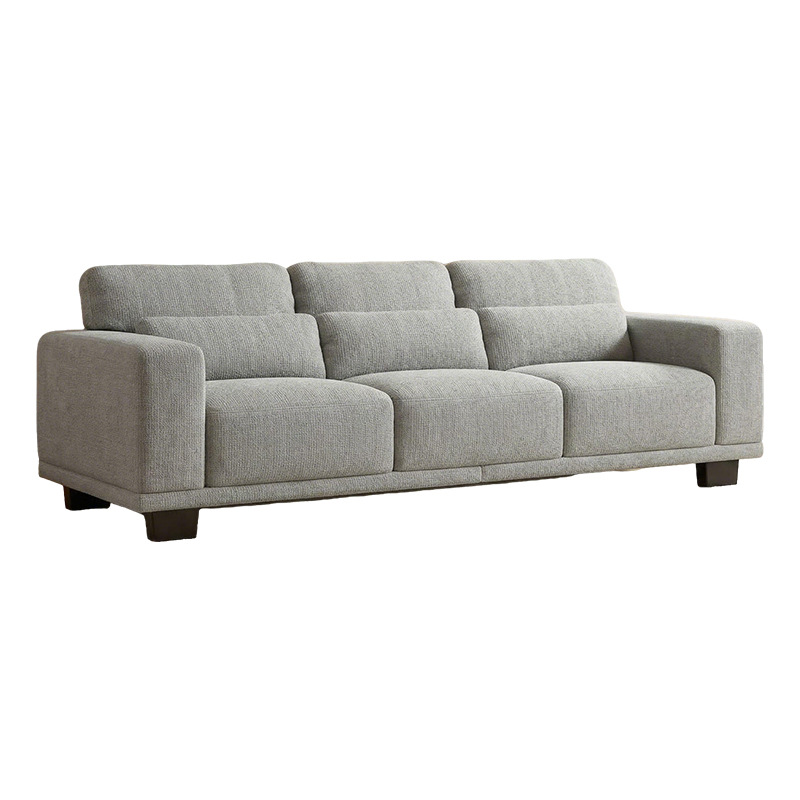 Exportación transfronteriza de 3 asientos sofá semi-compresible desmontable sofá de tela de diseño de asiento profundo sofá de sala de estar