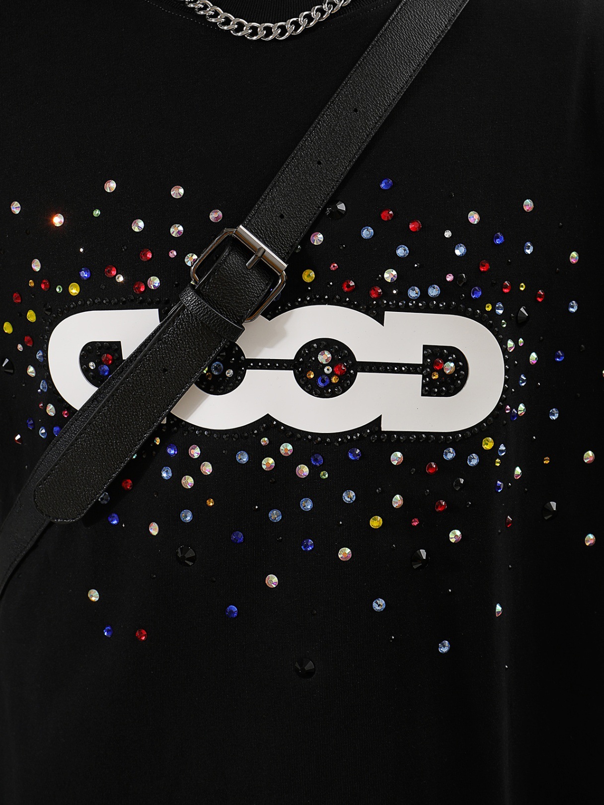 GOODBRAND Holiday Colorful Candy Light Luxury Fashion High-end Feel Printed Short-sleeved Men's T-shirt_viptrois.com