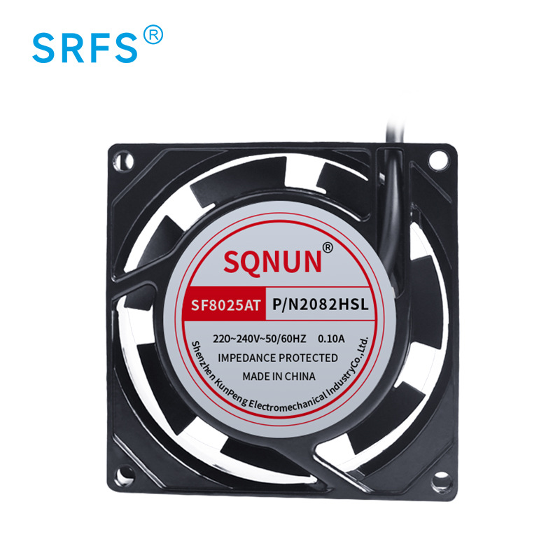 8025 220V SF8025AT 2082HSL 80*80*25 8CM Silent Oil Bearing Cooling Fan
