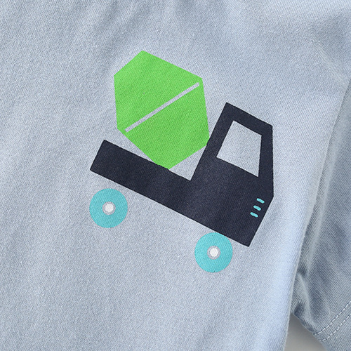 Malwee Boys' Summer T-Shirt for European and American Children, Casual Short Sleeve, Stylish, Round Neck Children's Clothing