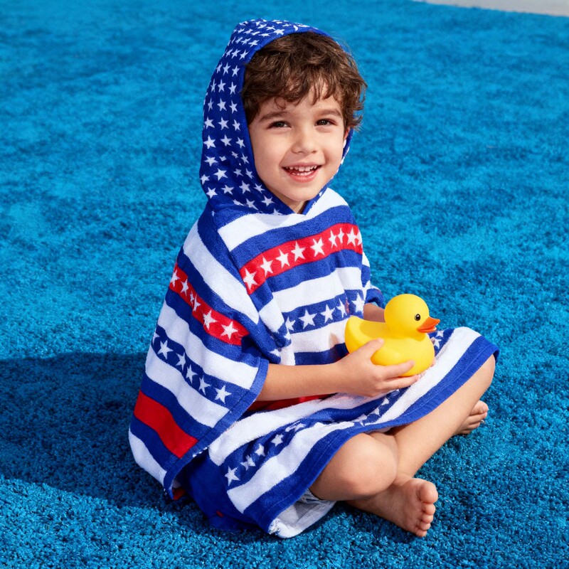 Amazon for Cartoon Printed Children's Hooded Bath Towel Large Wearable Absorbent Cloak Bath Towel Children's Beach Towel