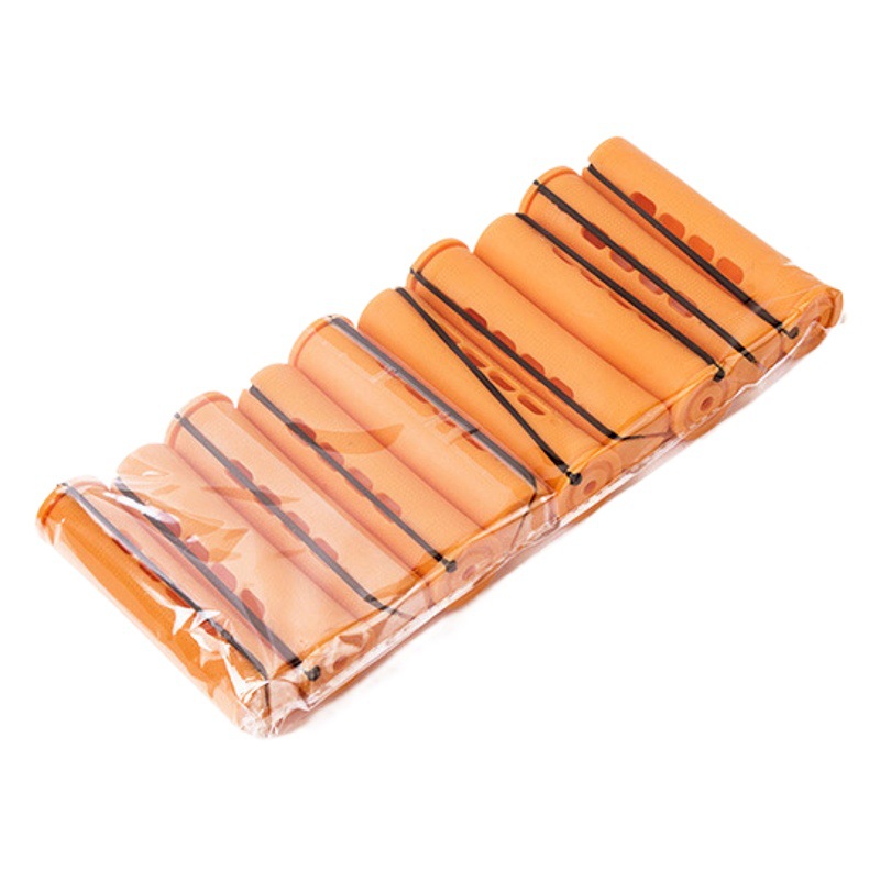Multi-size American Cold ironing Rod hair curler hair perm tool plastic roll with lid hair curler 2.2 * 8.2cm