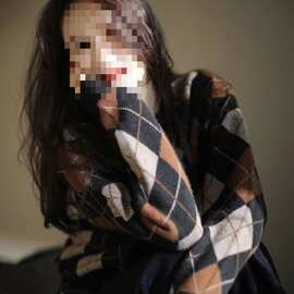 羊毛衫女秋冬新款加厚打底衫百搭菱格毛衣女大码宽松圆领针织衫潮