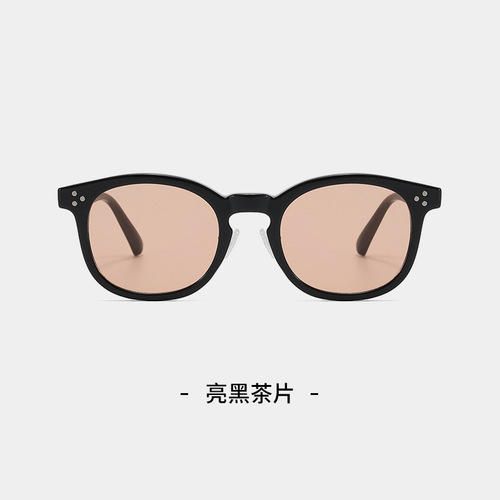 Internet celebrity Korean style sunglasses for women, ins style, fashionable and versatile glasses, high-end sun protection and anti-UV sunglasses