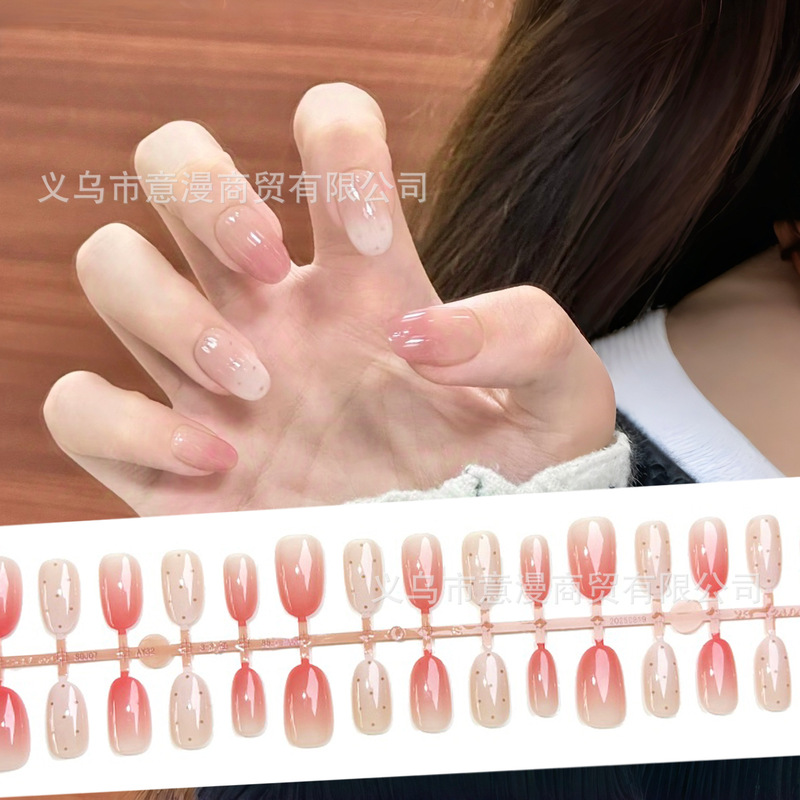 White Peach Polka Dot Pink Girly Manicure Patch Gradient Sweet Girl Gentle Atmosphere Manicure Patch Ins Hot Style White Peach Polka Dot Pink Girly Manicure Patch Gradient Sweet Girl Gentle Atmosphere Manicure Patch Ins Hot Style