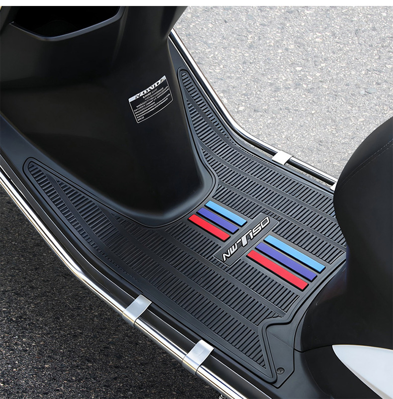 Suitable for Suzuki Us125 Foot Pads, Qiaoge I125 Foot Mats, Waterproof and Non-Slip Nwt150 Npf125 Foot Pedal Modification