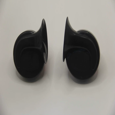 Universal High and Low Tone – Car horn/tweeter - 12v-all-black-pair
