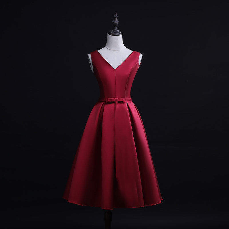 Bridal Toast Dress 2026 New Mid-Length Style, Can Be Worn Casually, Suitable for Homecoming, Engagement, Wedding, Hosting, and Thank-You Banquet