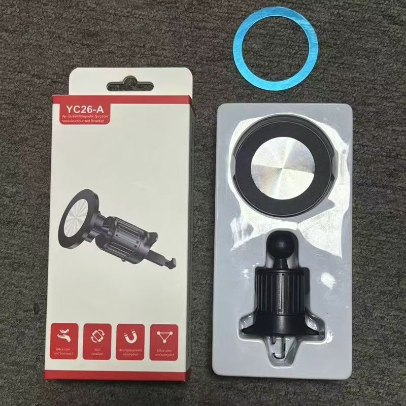 新エネルギー車フローティングスクリーン磁気ホルダー車の携帯電話ホルダー空気出口 Magsafe マグネットホルダー|undefined